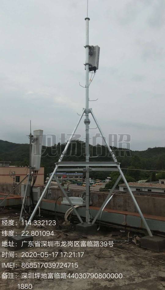 广东深圳清包工安装华为5g信号塔